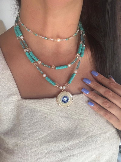 Collar Charlotte (ojo redondo)