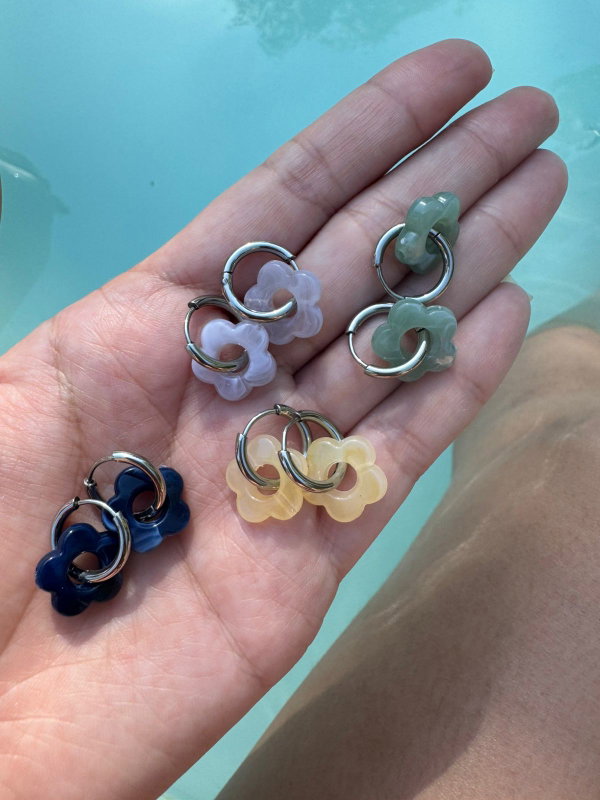 Aros Mini Margarita Acero quirurgico