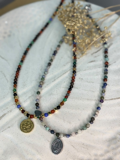 Collar SANTOS piedras