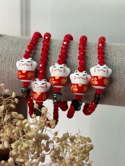 Pulsera Lucky rojo