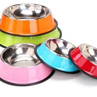 COMEDERO ACERO COLOR 22 CM