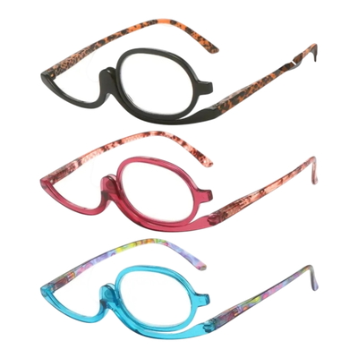 Lentes para maquillaje depilación+1.50