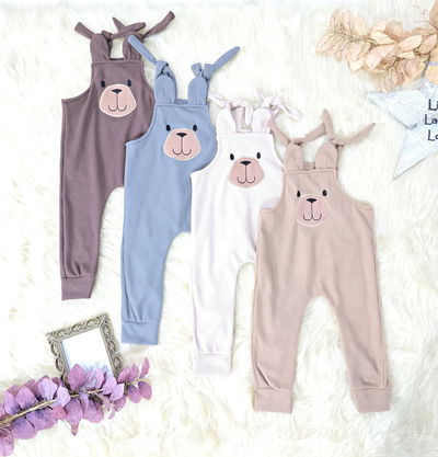 JARDINERO WAFLE OSO BEBÉ