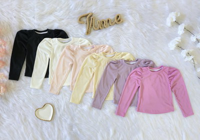 Camiseta Morley manga princesa nena - PACK X6