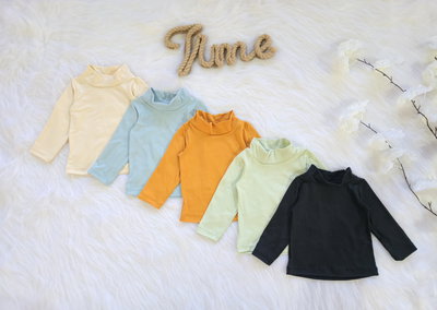 Polera modal soft basico  bebé - PACK X5