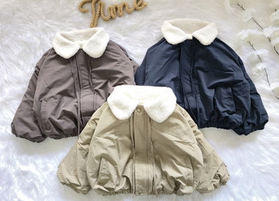 Campera cordero globo nena - PACK X5