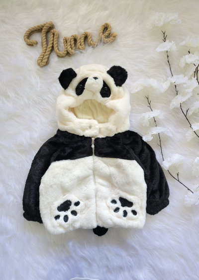 Campera panda bebe - PACK X5