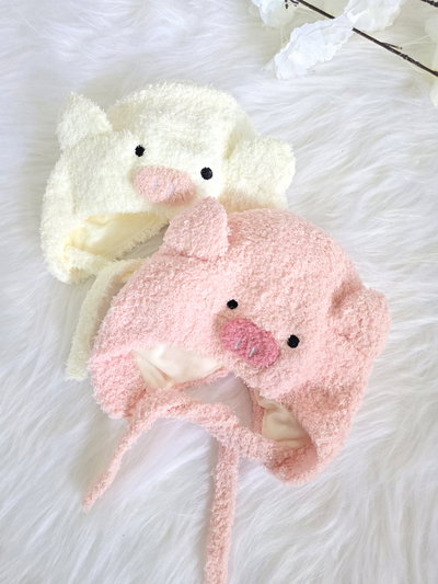 Gorro chancho R/N - PACK X6