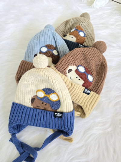Gorro perro bebé - PACK X6