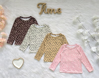 Camiseta darlon flores nena - PACK X6