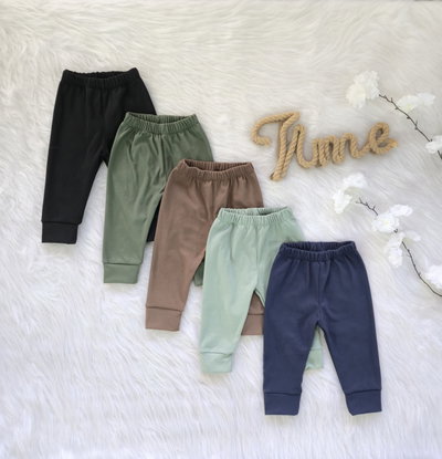 Babucha darlón liso bebé - PACK X5