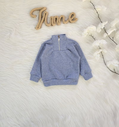 Buzo polera lana wafle bebe - PACK X5