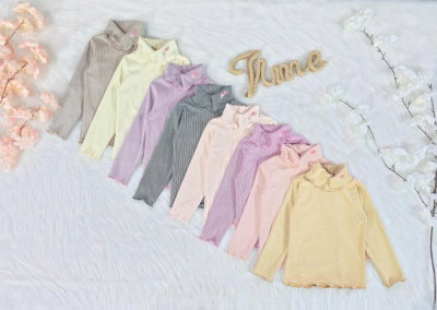 Polera darlon tokio flor cuello nena  - PACK X6 