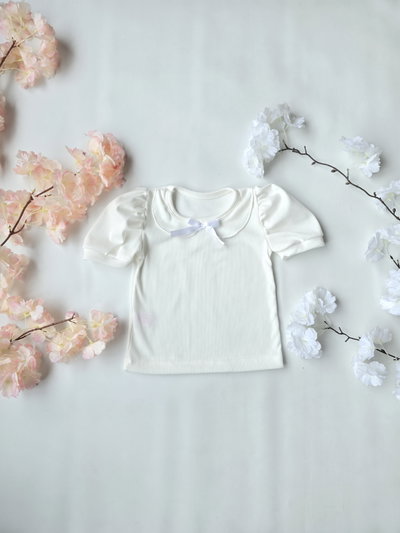 Remera morley cuello babero beba - PACK X5