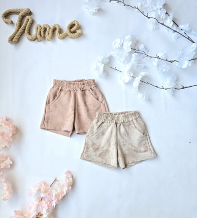 Short algodón digital batik bebé -pack x5