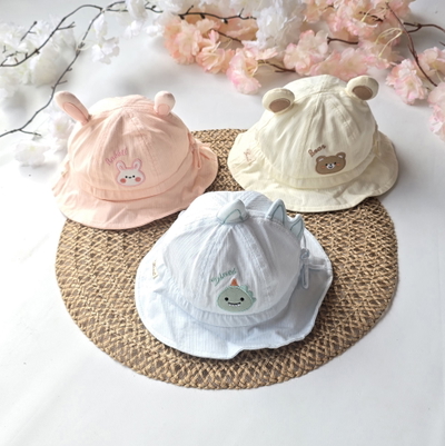 Gorro piluso animalitos bebe/a - PACK X6