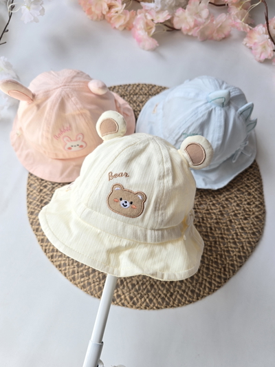 Gorro piluso animalitos bebe/a - PACK X6