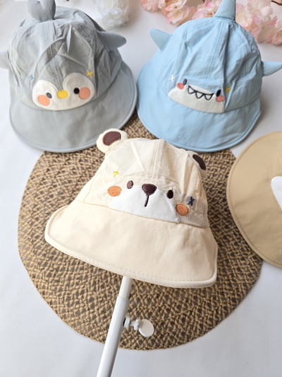 Gorro mix animalitos bebe/a - PACK X6