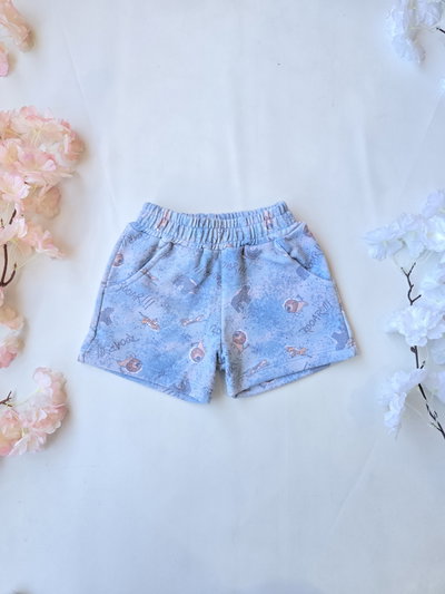 Short algodón digital animales bebé -PACK X5