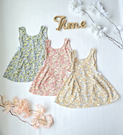 Vestido Hawai flores valet  nena -PACK X6