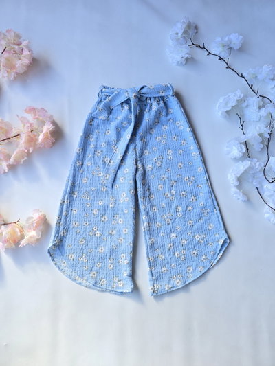 Palazo hawai corto flores nena - PACK X6