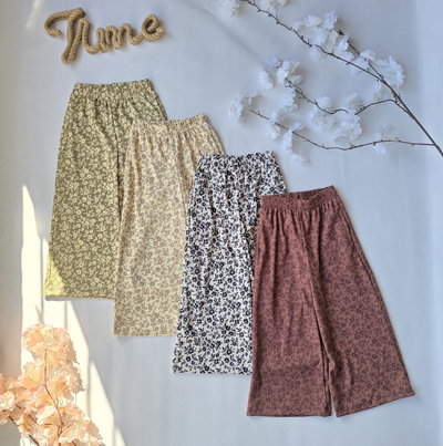 Palazo morley estampa flores grandes nena - PACK X6