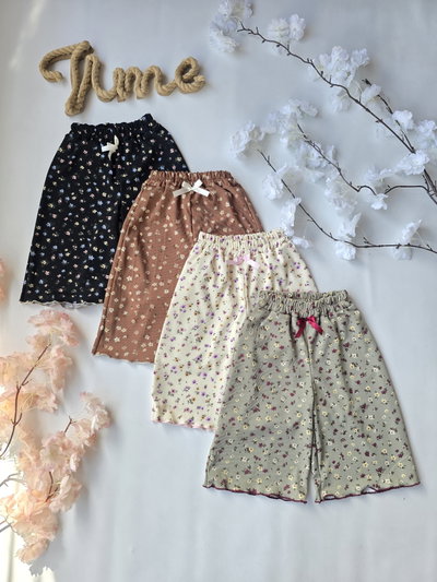 Palazo ancho morley flores beba - PACK X5