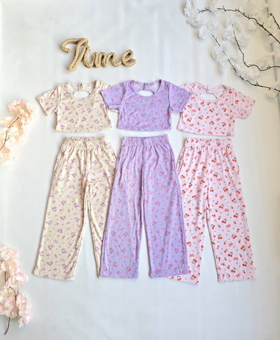 Conjunto morley top + pantalón nena - PACK X6