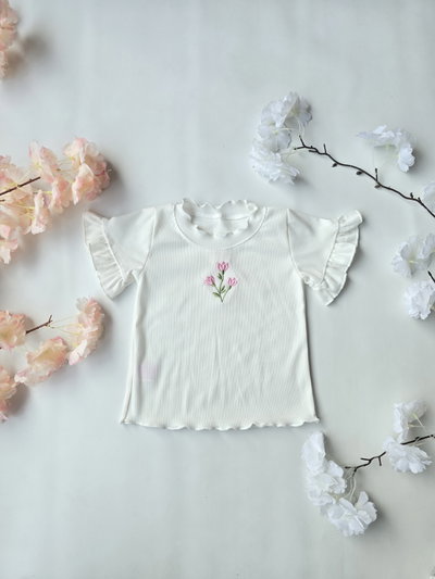 Remera morley tulipán beba - PACK X5