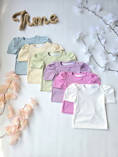 Remera morley manga princesa beba - PACK X5
