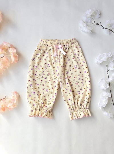 Pantalón ballon Morley flores beba - PACK X5