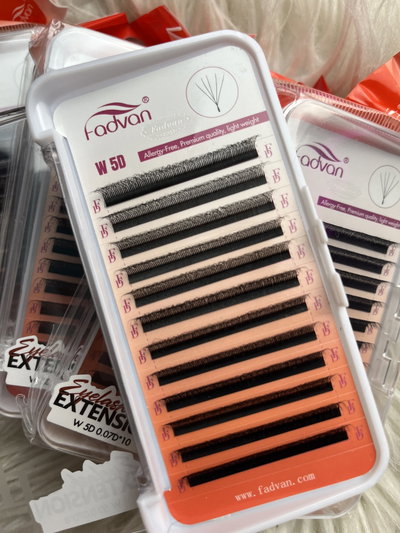 Extensiones 5D W medidas únicas Fadvan