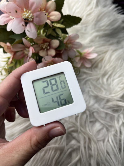 Higrómetro para temperatura y humedad 