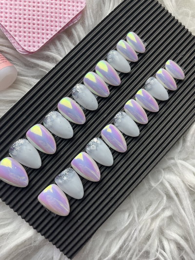 Uñas press on reutilizables star