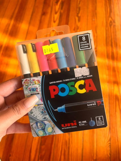 Marcadores Posca x8