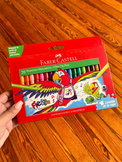 Marcadores Faber Castell x20 