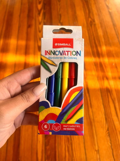 Marcadores de colores Innovation x6