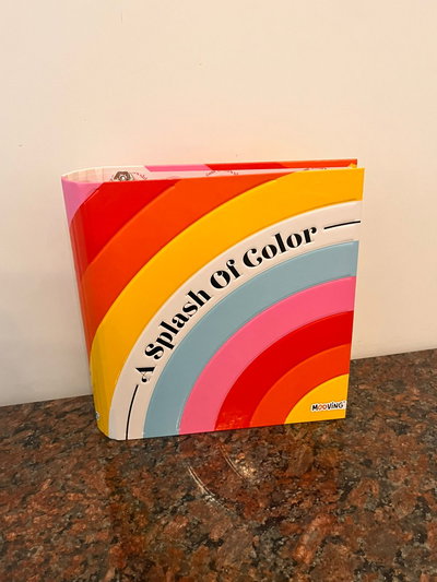 Carpeta N° 3 Mooving A Splash Of Color