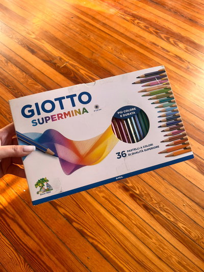 Lápices de colores Giotto supermina x36