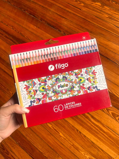 Lápices de colores Filgo x60