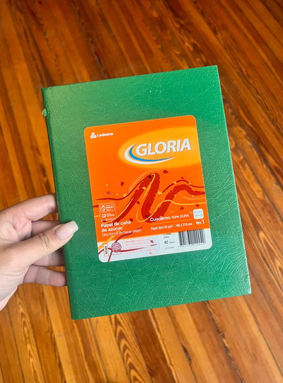 Cuaderno Gloria N°1 42 hojas rayadas de 65 gramos
