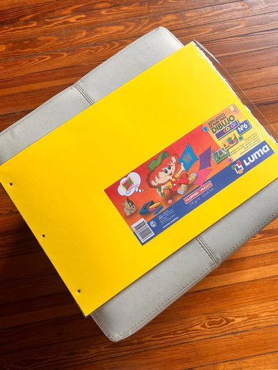 Repuesto de Dibujo Luma N° de colores (6 hojas)