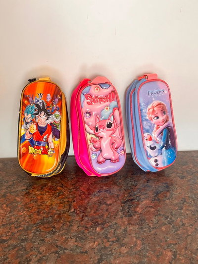 Cartuchera doble bolsillo