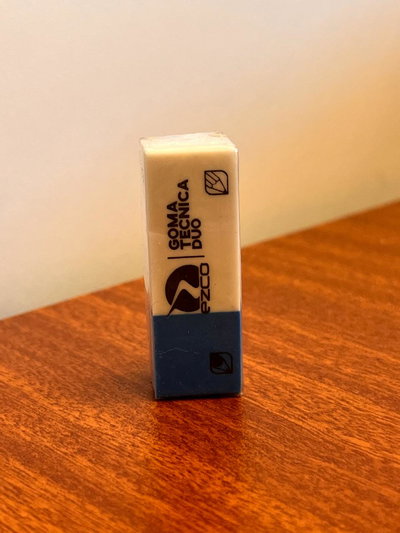 Goma de Borrar Tecnica Bicolor Ezco