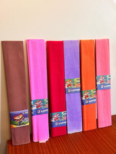 Papel Crepe Luma