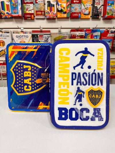 Cartuchera Mooving Boca Juniors