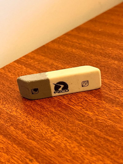 Goma de Borrar Bicolor Ezco