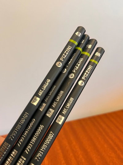 Lápiz Negro Pizzini Graduado