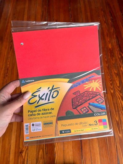 Repuesto de Dibujo N°3 Éxito (6 hojas de colores)