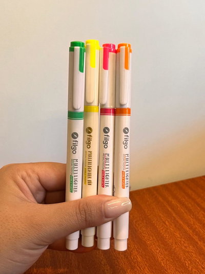 Resaltador doble punta Filgo